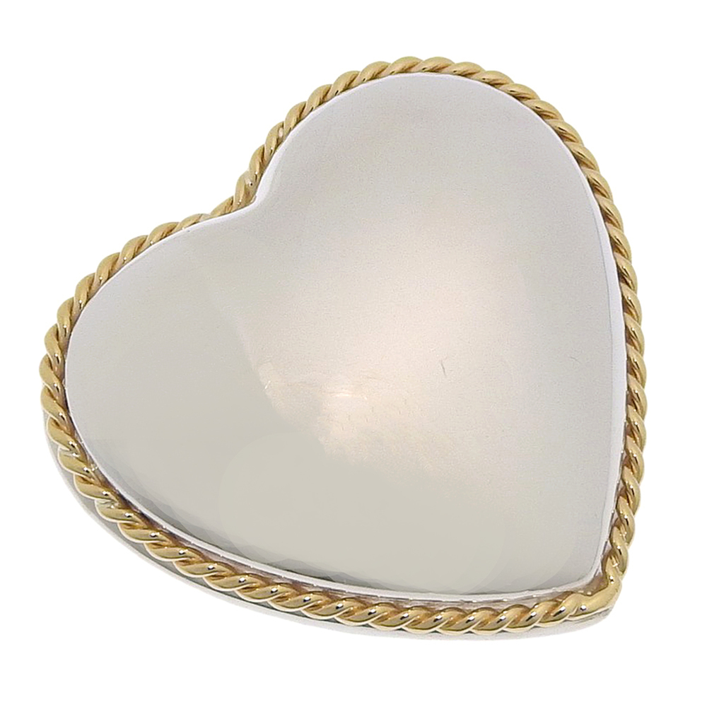 Tiffany & Co. Heart Brooch, Sterling Silver 925, Approx. 10g, Women's.
